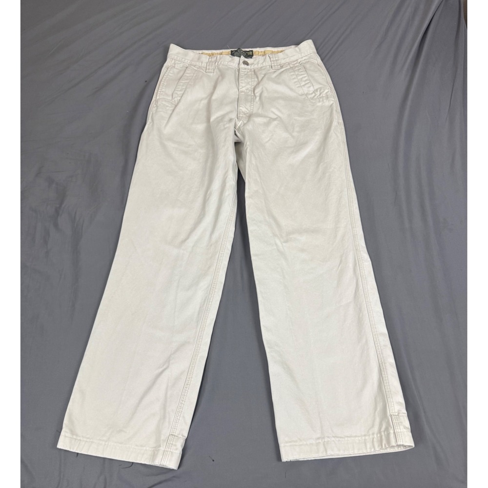 Mountain Khakis Teton Twill Pants Men ~30x30 Relaxed Fit Khaki Outdoor Workwear